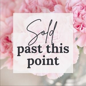 Sold Past This Point